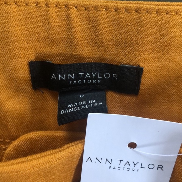 Ann Taylor Slim Wide Leg High Rise Pants - Picture 4 of 12